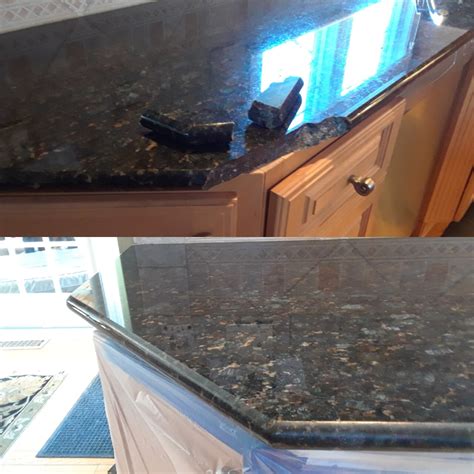 refurbish granite countertops.